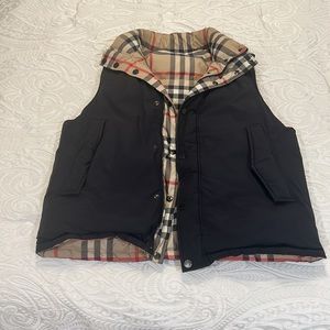 Reverseable Burberry Vest